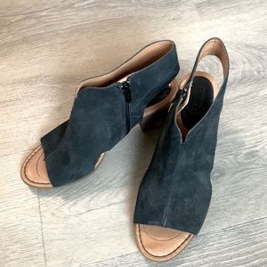 Born leather cut out heels